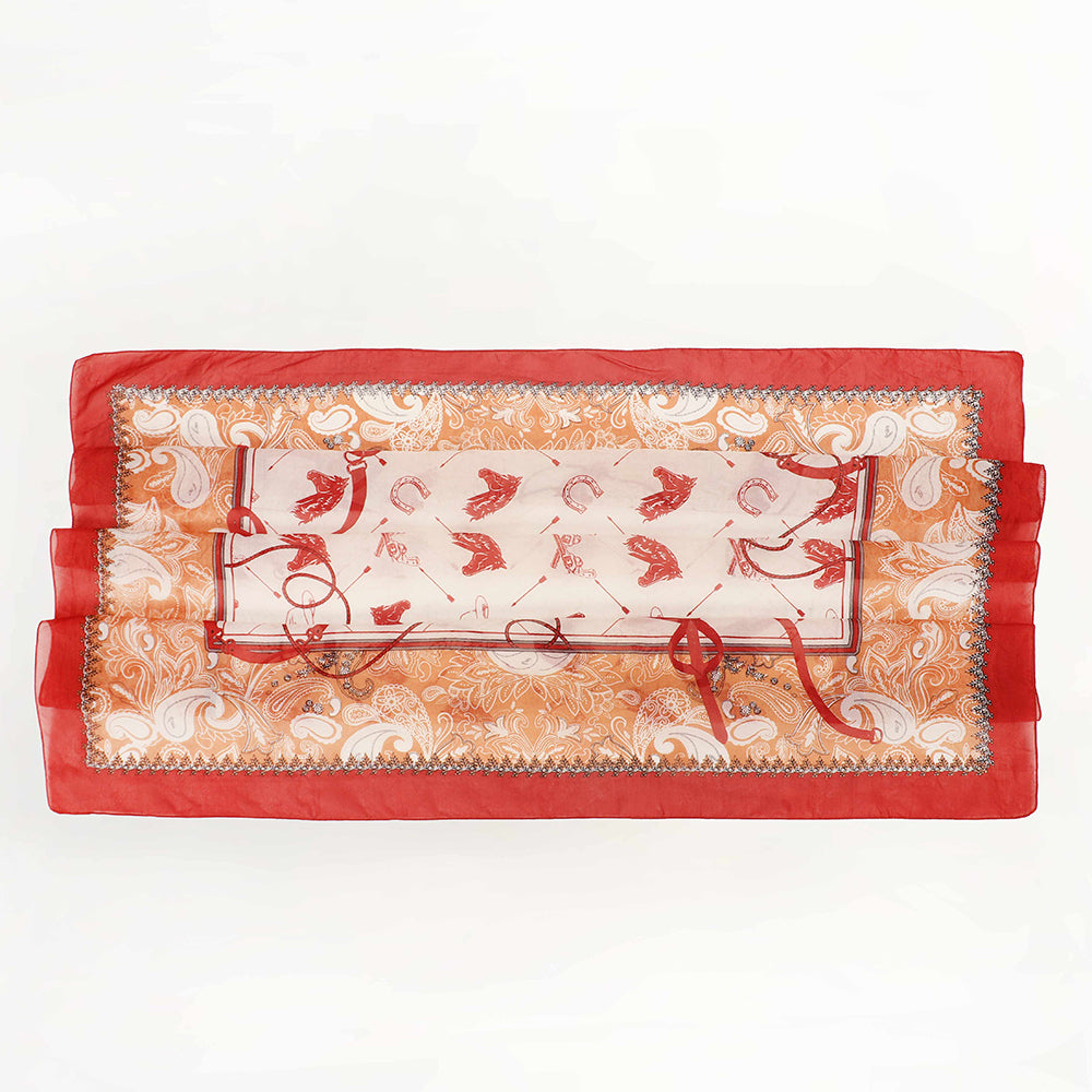 Loyal West Daylight's Ballet Silk Scarves - Myra USA