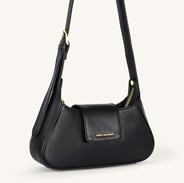 Mira & Moss Graciela Petite Shoulder Bag - Black - Myra USA