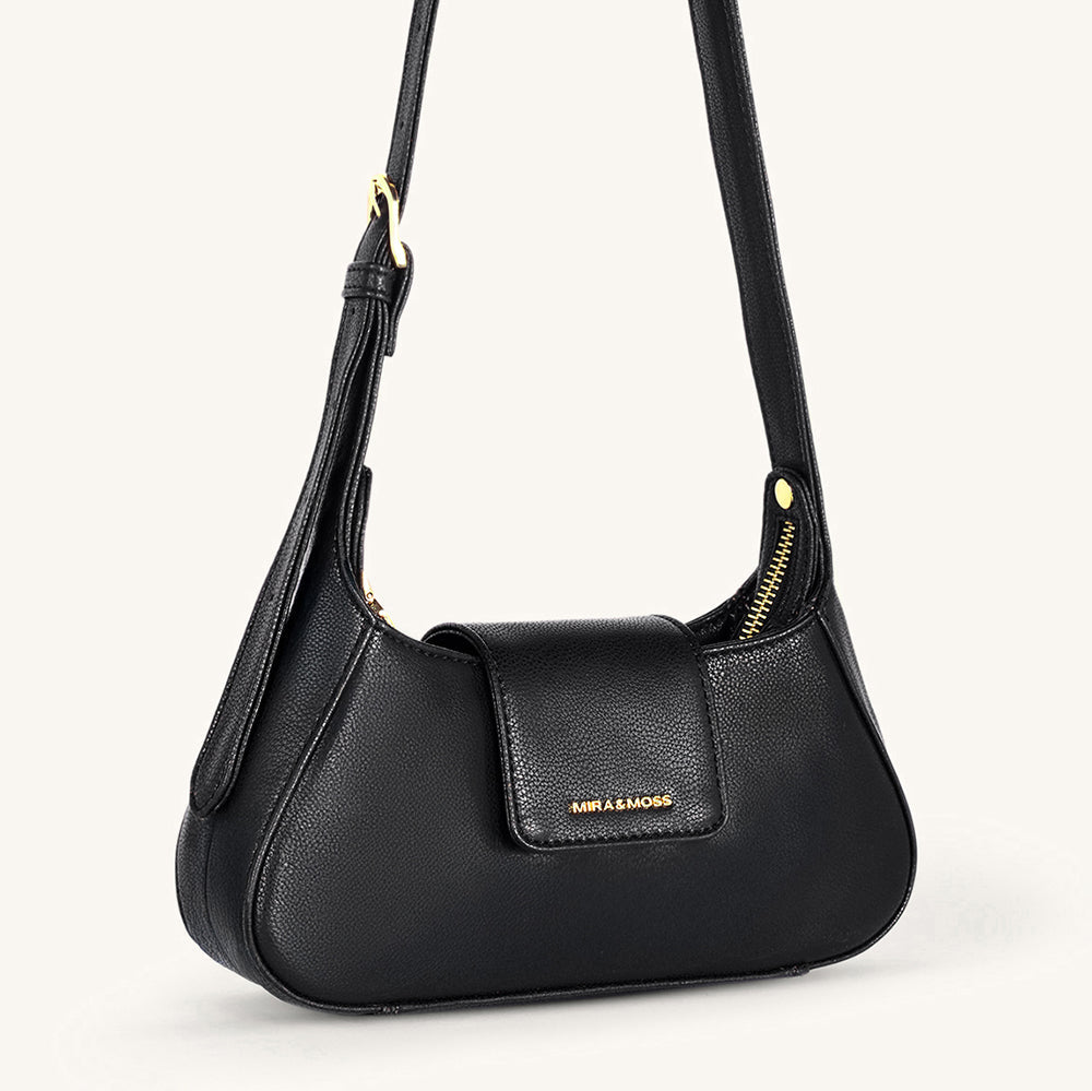 Mira & Moss Graciela Petite Shoulder Bag - Black - Myra USA