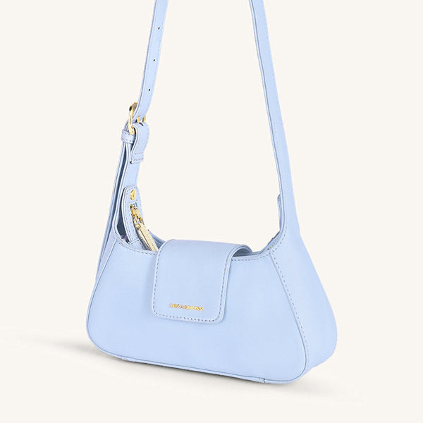 Mira & Moss Graciela Petite Shoulder Bag - Ice Blue - Myra USA
