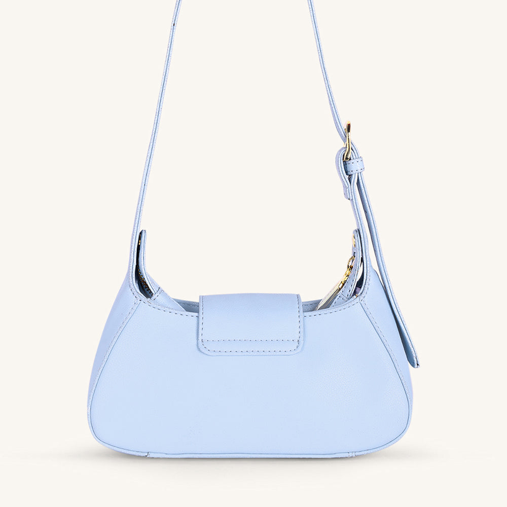 Mira & Moss Graciela Petite Shoulder Bag - Ice Blue - Myra USA