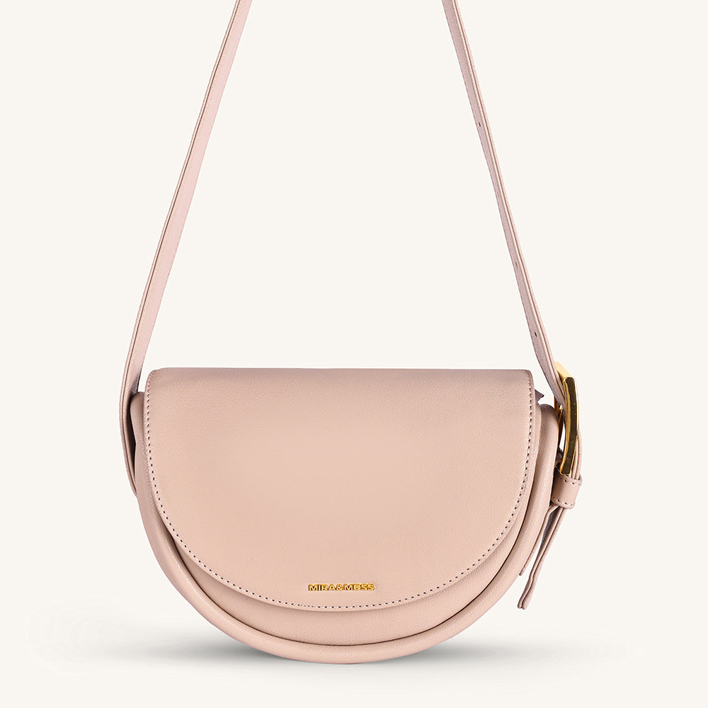 Mira & Moss Sophia Shoulder Bag - Transcendent Pink - Myra USA