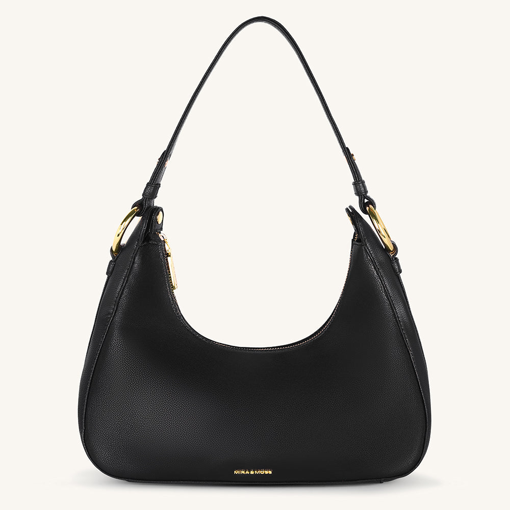 Mira & Moss Ava Shoulder Bag - Black - Myra USA