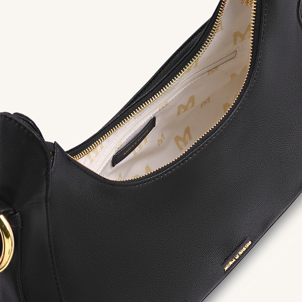 Mira & Moss Ava Shoulder Bag - Black - Myra USA
