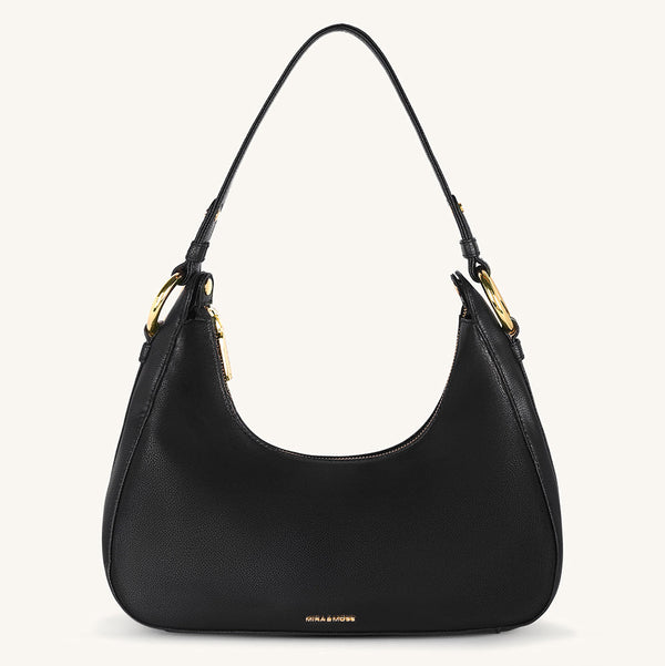 Mira & Moss Ava Shoulder Bag - Black - Myra USA