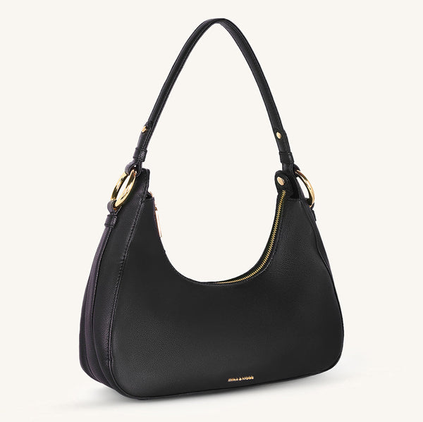 Mira & Moss Ava Shoulder Bag - Black - Myra USA