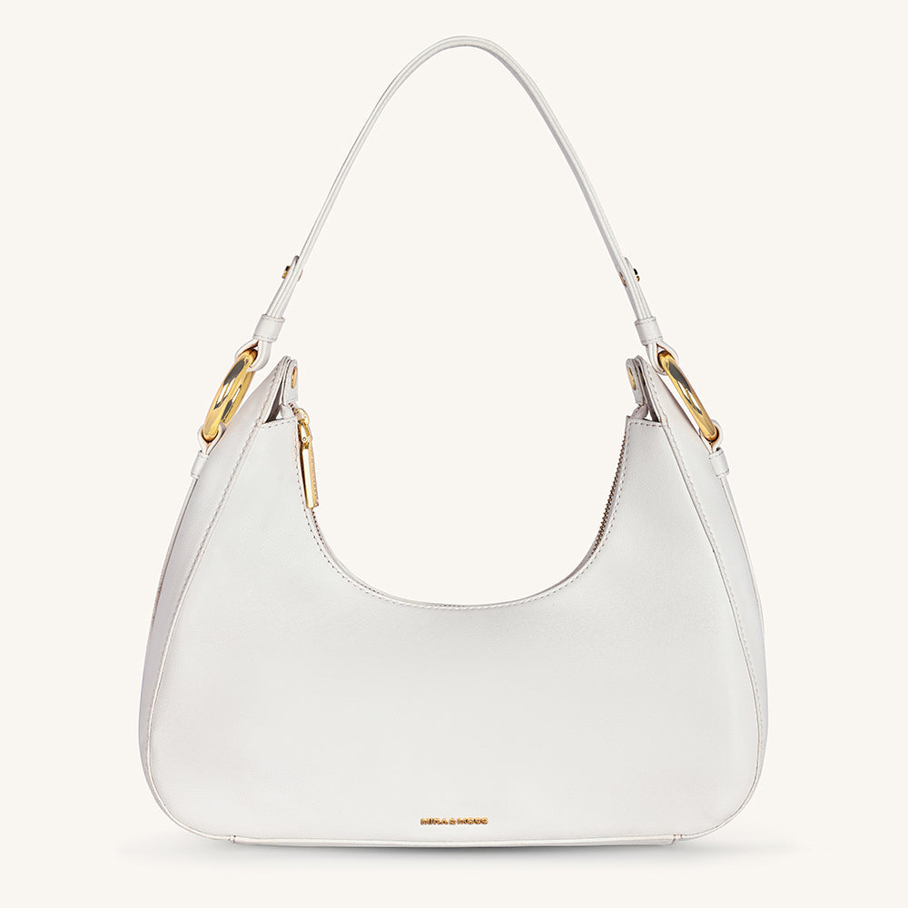 Mira & Moss Ava Shoulder Bag - Ivory - Myra USA