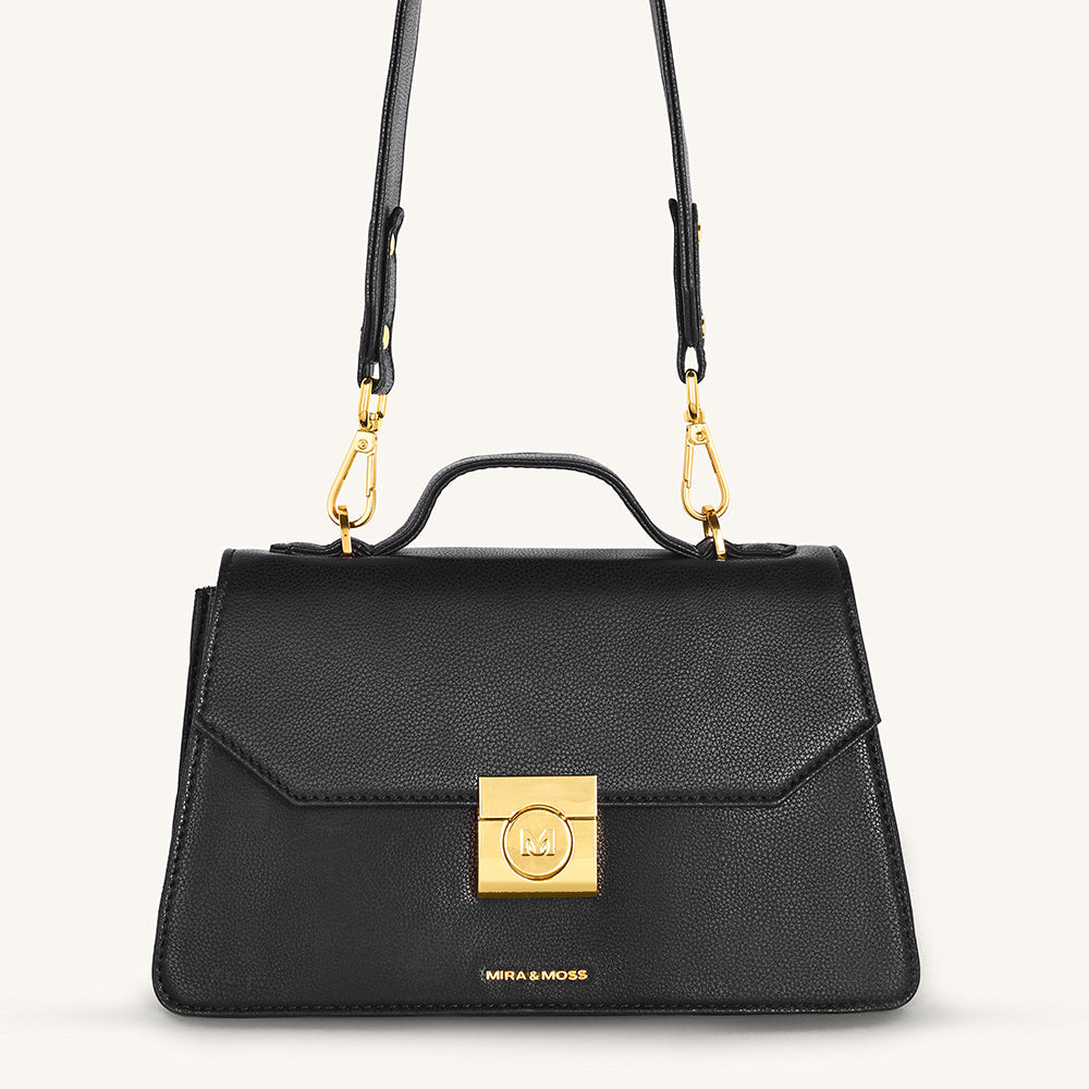 Mira & Moss Novelle Shoulder Bag - Black - Myra USA