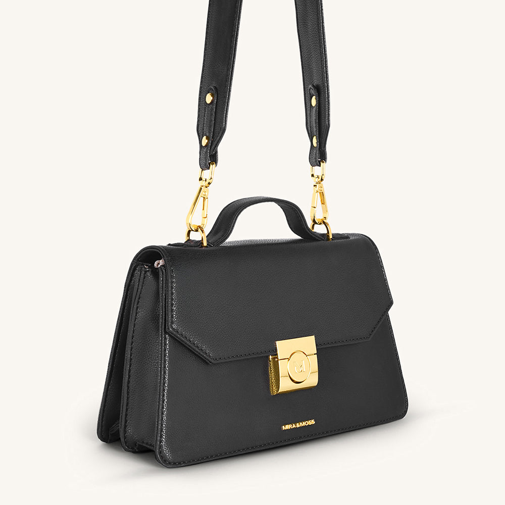 Mira & Moss Novelle Shoulder Bag - Black - Myra USA