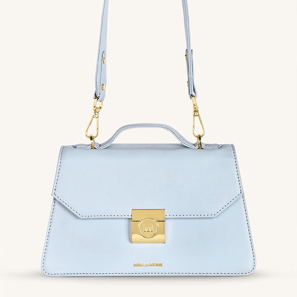Mira & Moss Novelle Shoulder Bag - Ice Blue - Myra USA