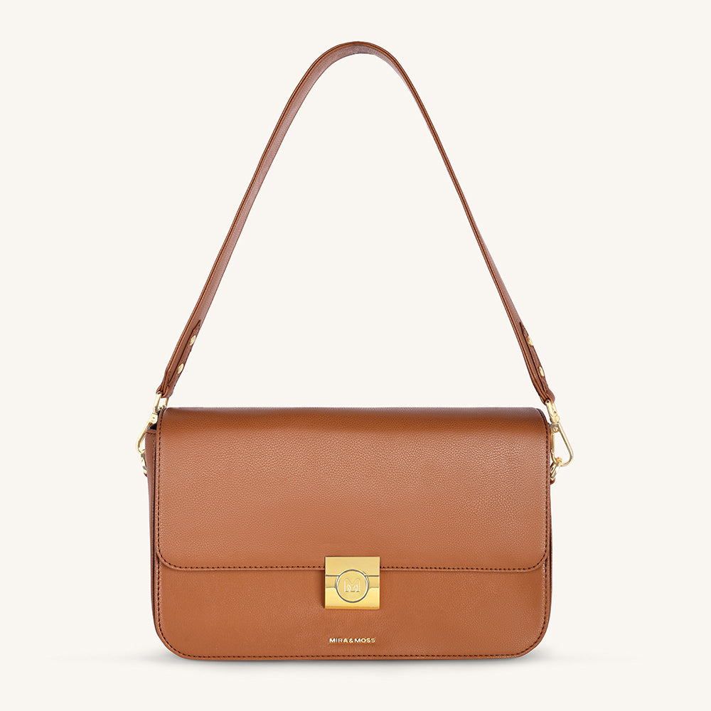Mira & Moss Ravenne Shoulder Bag - Tan - Myra USA