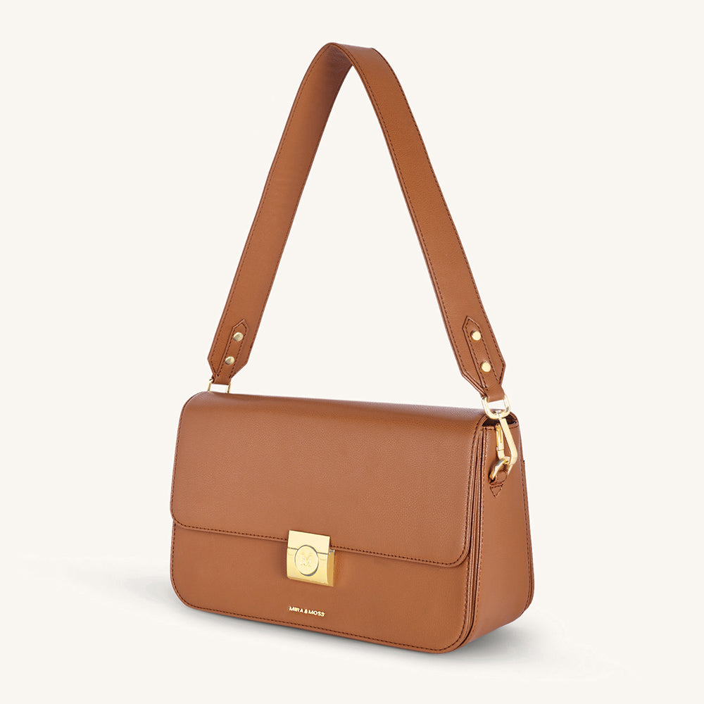Mira & Moss Ravenne Shoulder Bag - Tan - Myra USA
