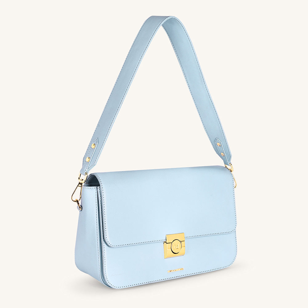 Mira & Moss Ravenne Shoulder Bag - Ice Blue - Myra USA