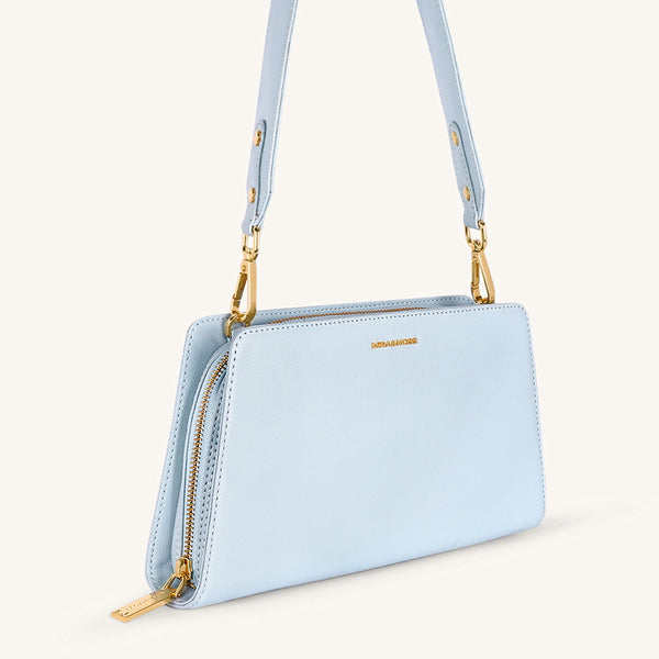 Mira & Moss Solenne Shoulder Bag - Ice Blue - Myra USA