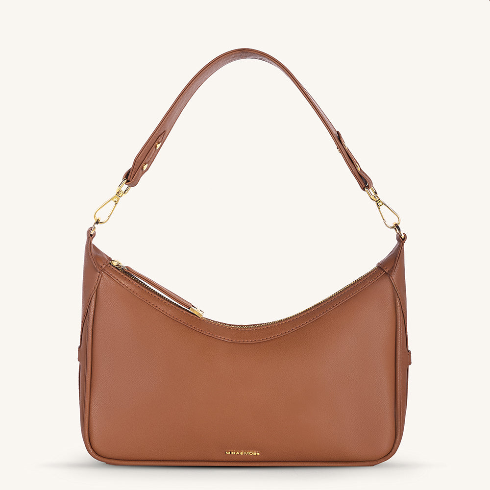 Mira & Moss Celeste Shoulder Bag - Tan - Myra USA