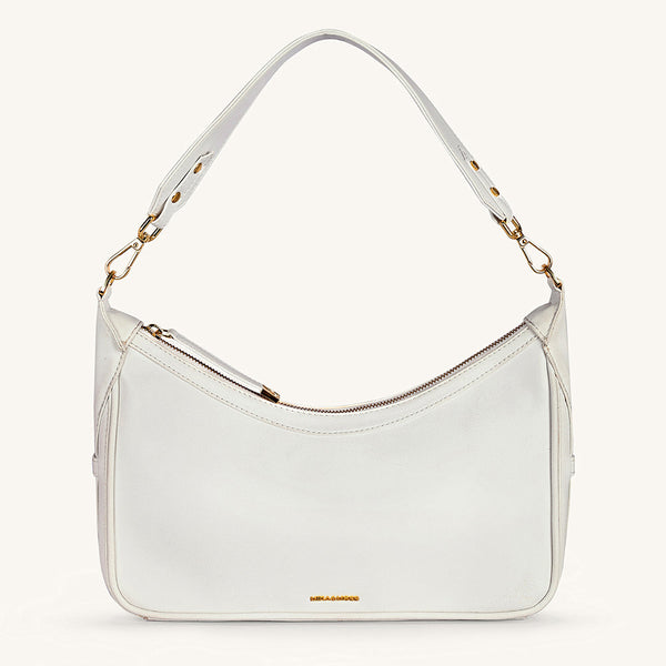 Mira & Moss Celeste Shoulder Bag - Ivory - Myra USA