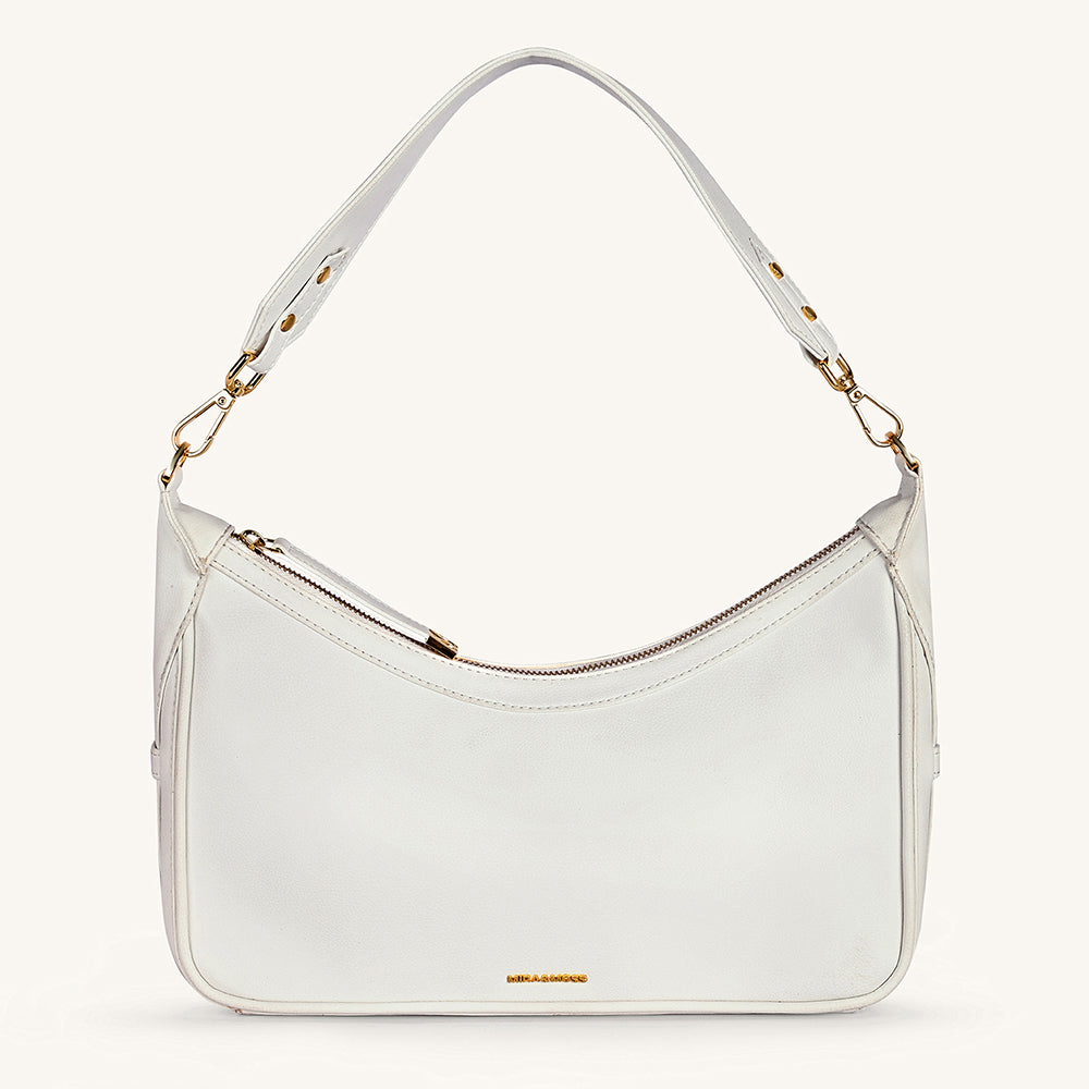 Mira & Moss Celeste Shoulder Bag - Ivory - Myra USA