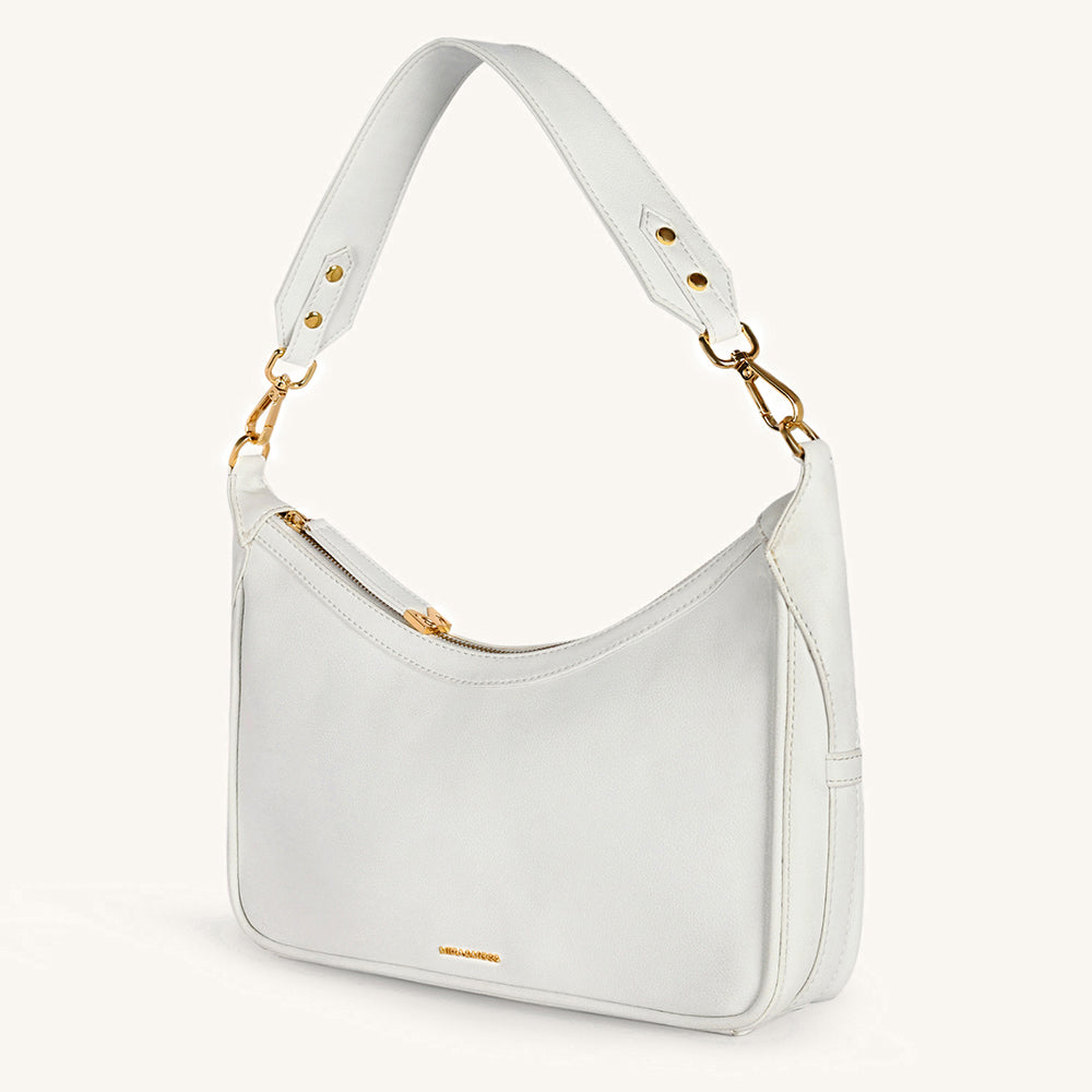 Mira & Moss Celeste Shoulder Bag - Ivory - Myra USA