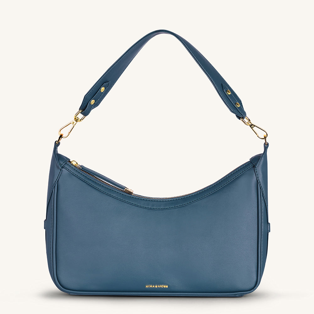 Mira & Moss Celeste Shoulder Bag - Pine Teal - Myra USA