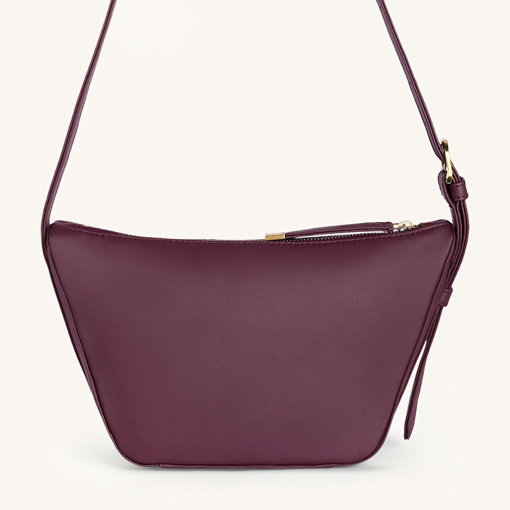 Mira & Moss Marceline Shoulder  Bag - Plum - Myra USA