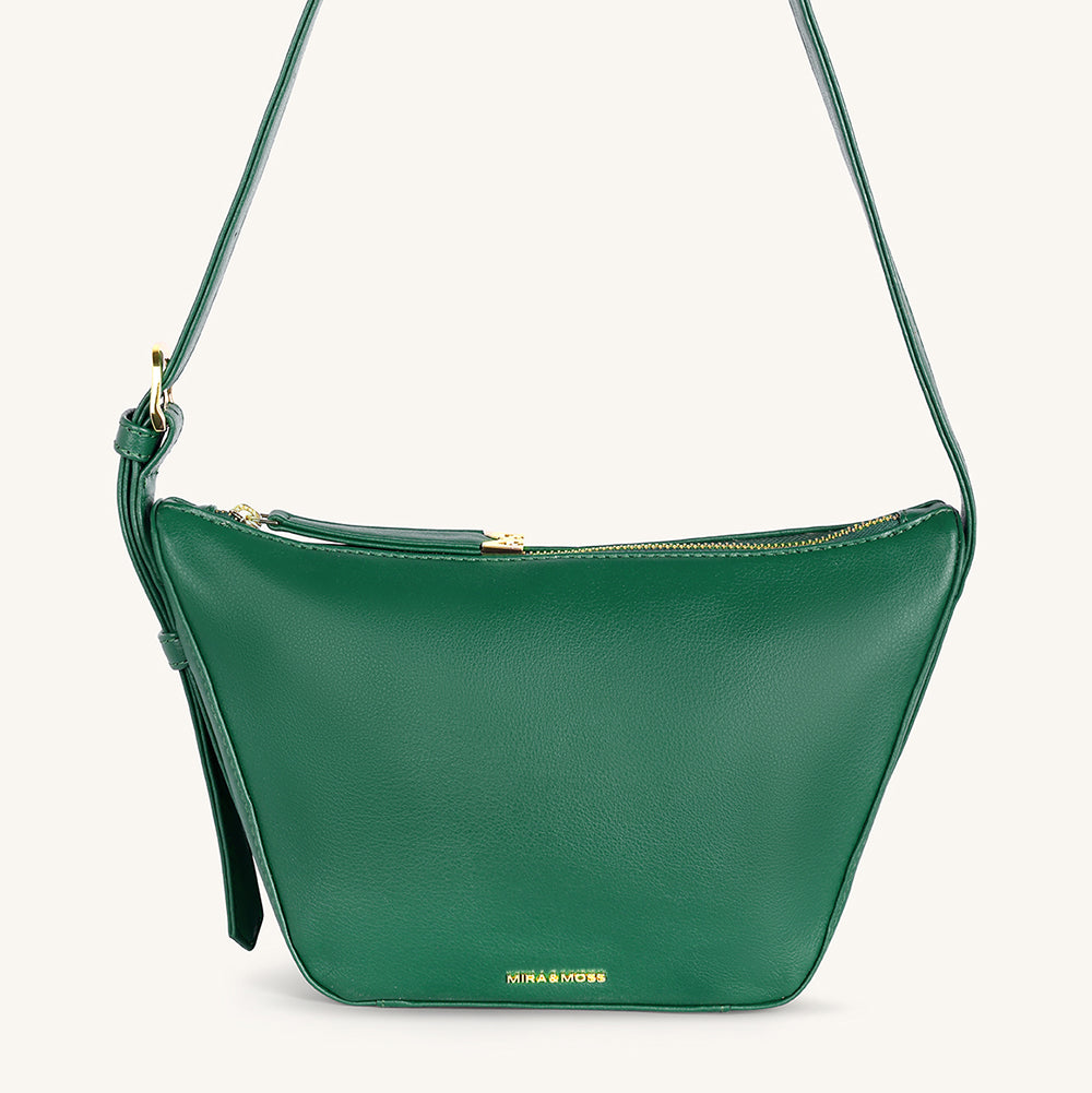 Mira & Moss Marceline Shoulder  Bag - Malachite Green - Myra USA