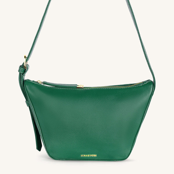 Mira & Moss Marceline Shoulder  Bag - Malachite Green - Myra USA