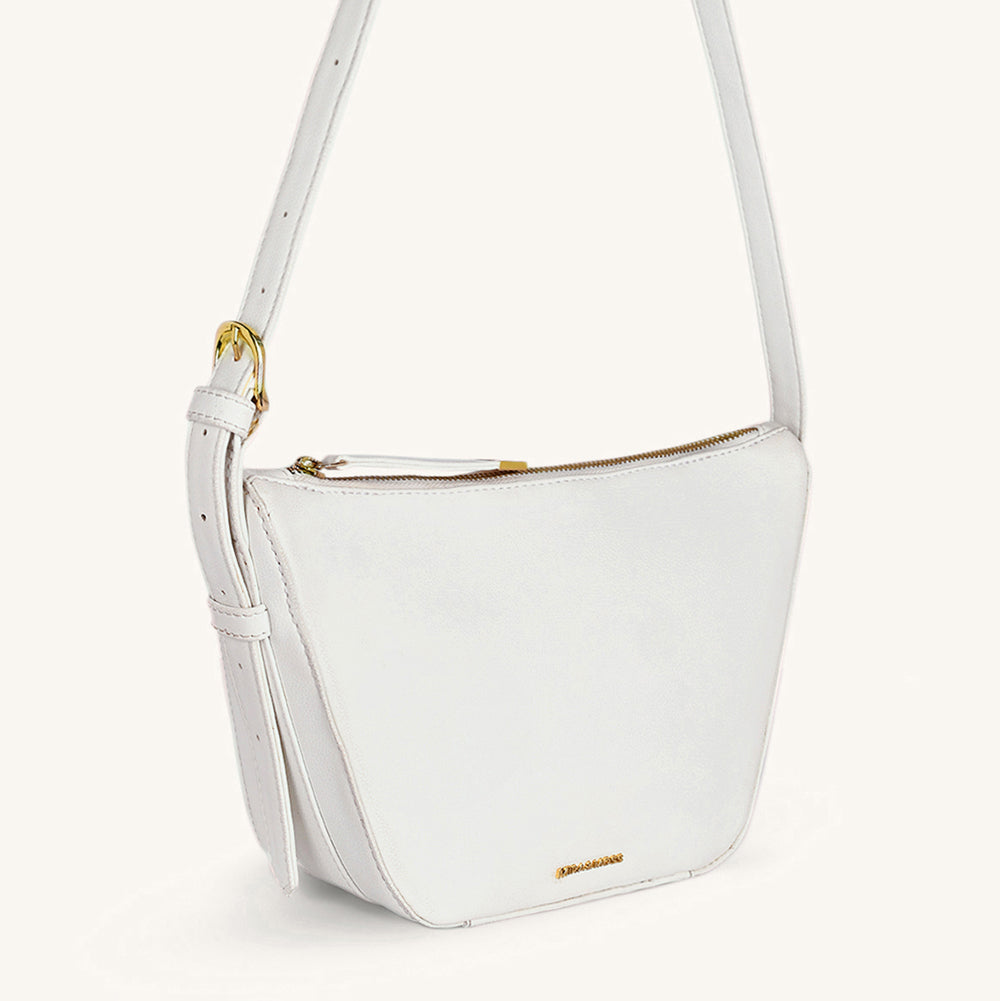 Mira & Moss Marceline Shoulder  Bag - Ivory - Myra USA