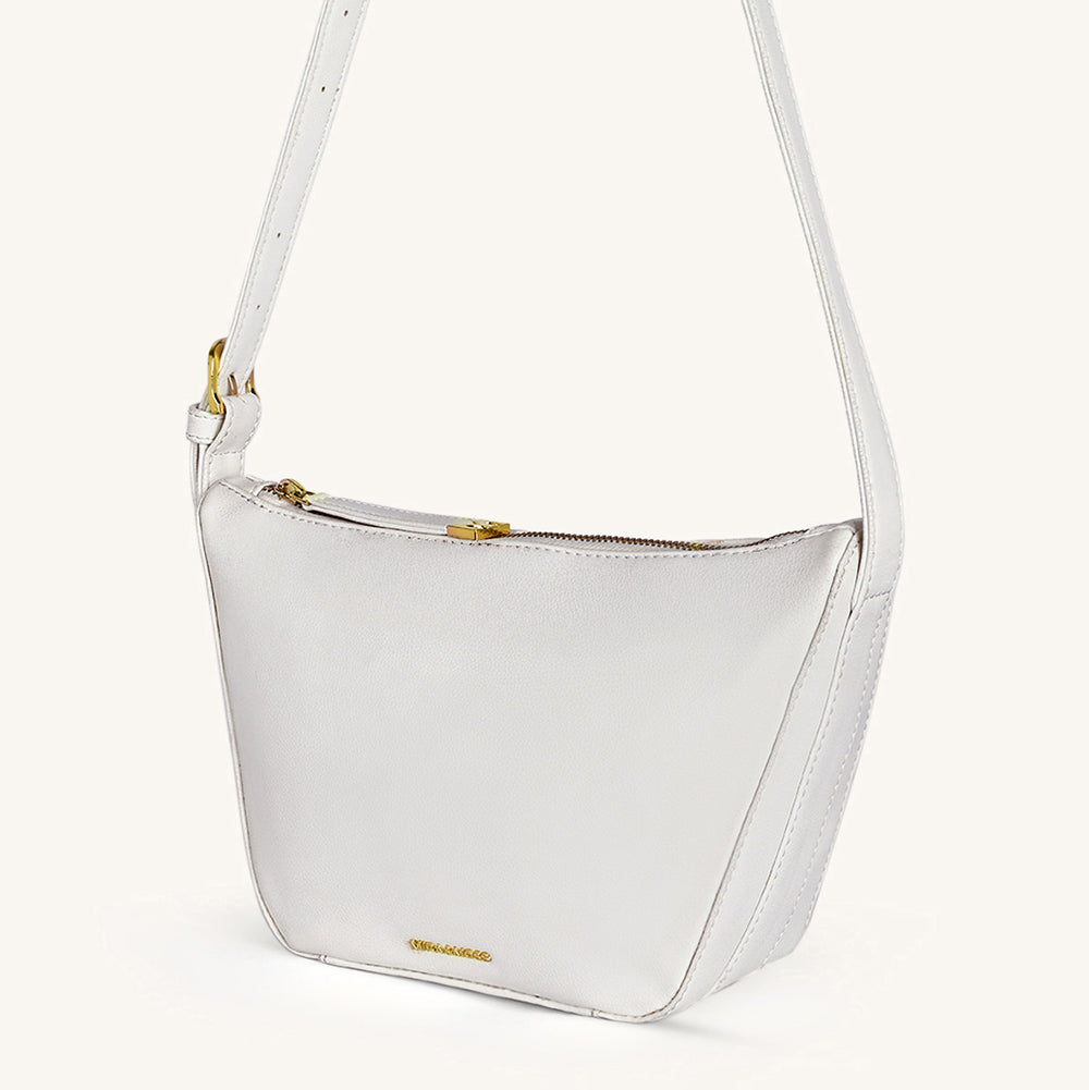 Mira & Moss Marceline Shoulder  Bag - Ivory - Myra USA