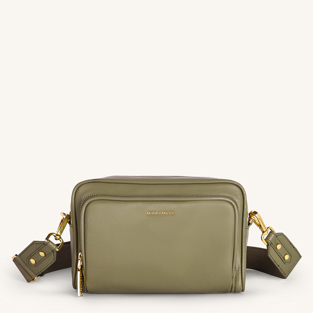 Mira & Moss Lucienne Crossbody Bag - Burnt Olive - Myra USA