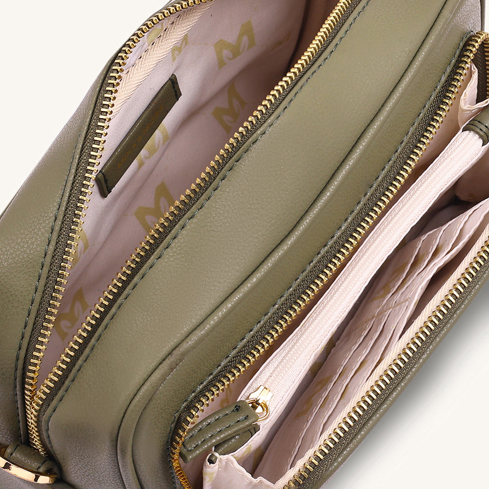 Mira & Moss Lucienne Crossbody Bag - Burnt Olive - Myra USA