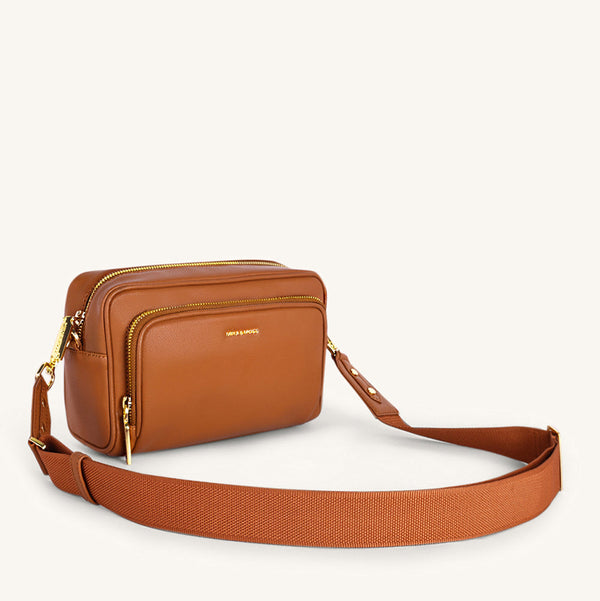 Mira & Moss Lucienne Crossbody Bag - Tan - Myra USA
