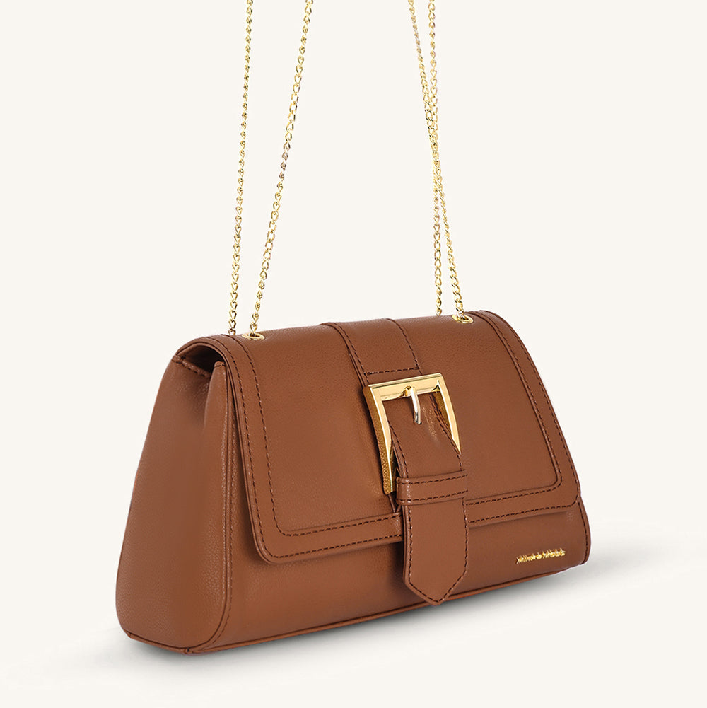 Mira & Moss Adrienne Crossbody Bag - Tan - Myra USA