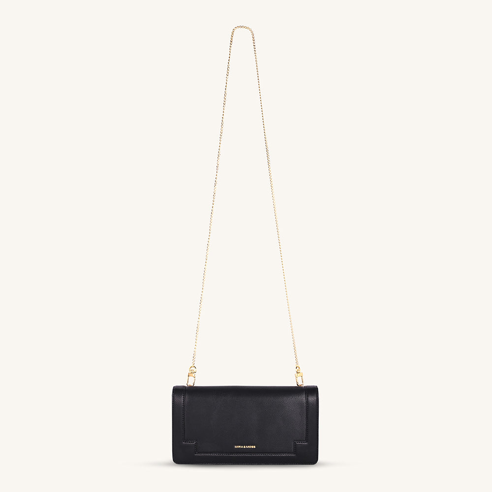 Mira & Moss Delphine Crossbody Bag - Black - Myra USA