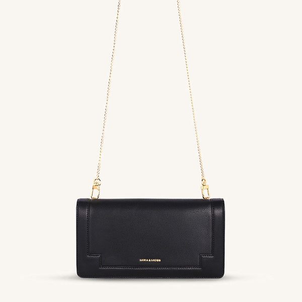 Mira & Moss Delphine Crossbody Bag - Black - Myra USA