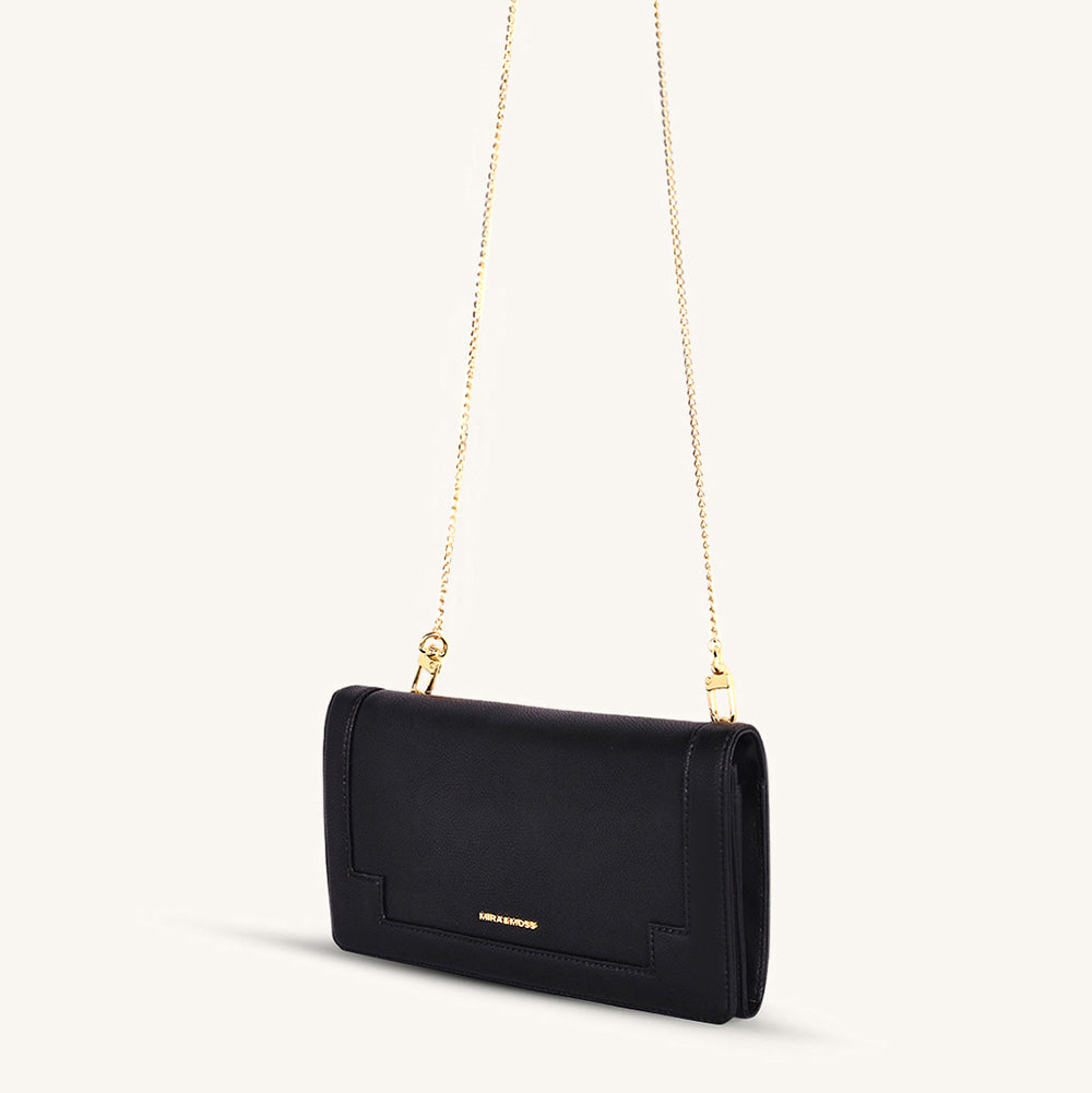 Mira & Moss Delphine Crossbody Bag - Black - Myra USA