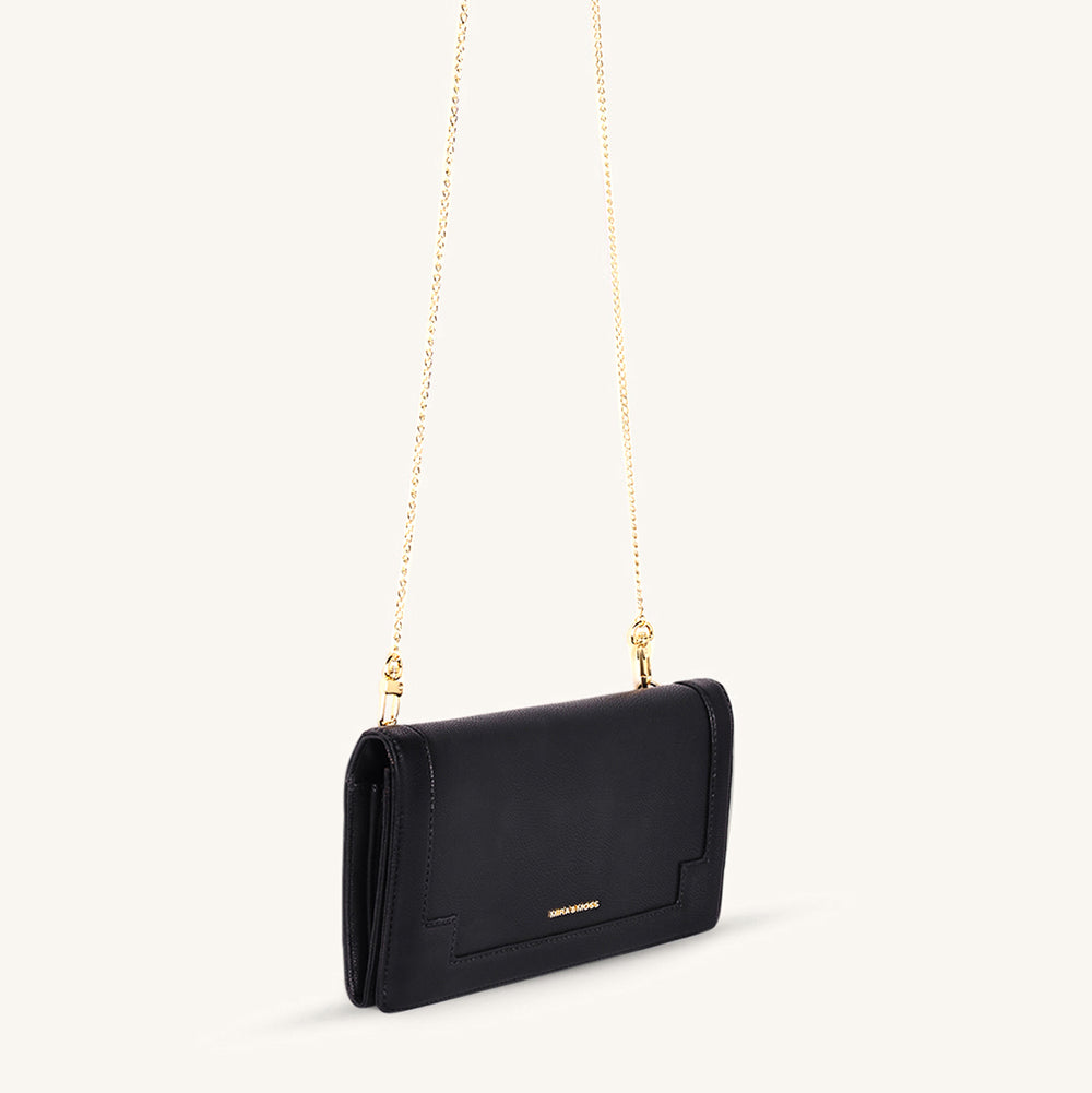 Mira & Moss Delphine Crossbody Bag - Black - Myra USA