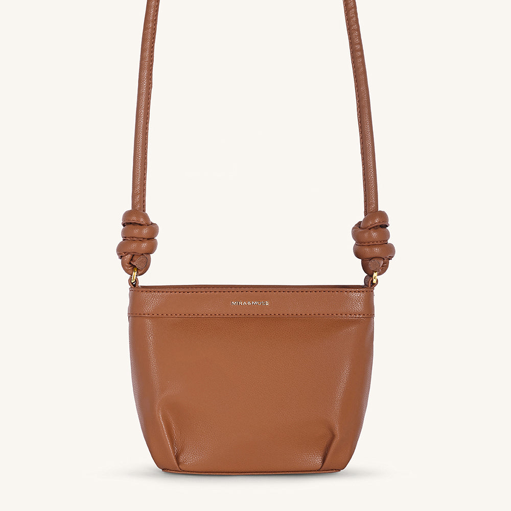 Mira & Moss Emma Crossbody Bag - Tan - Myra USA