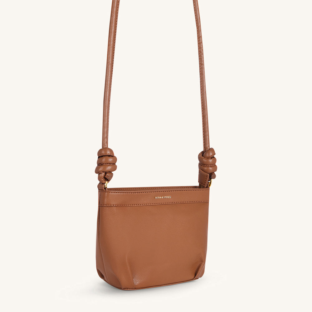 Mira & Moss Emma Crossbody Bag - Tan - Myra USA