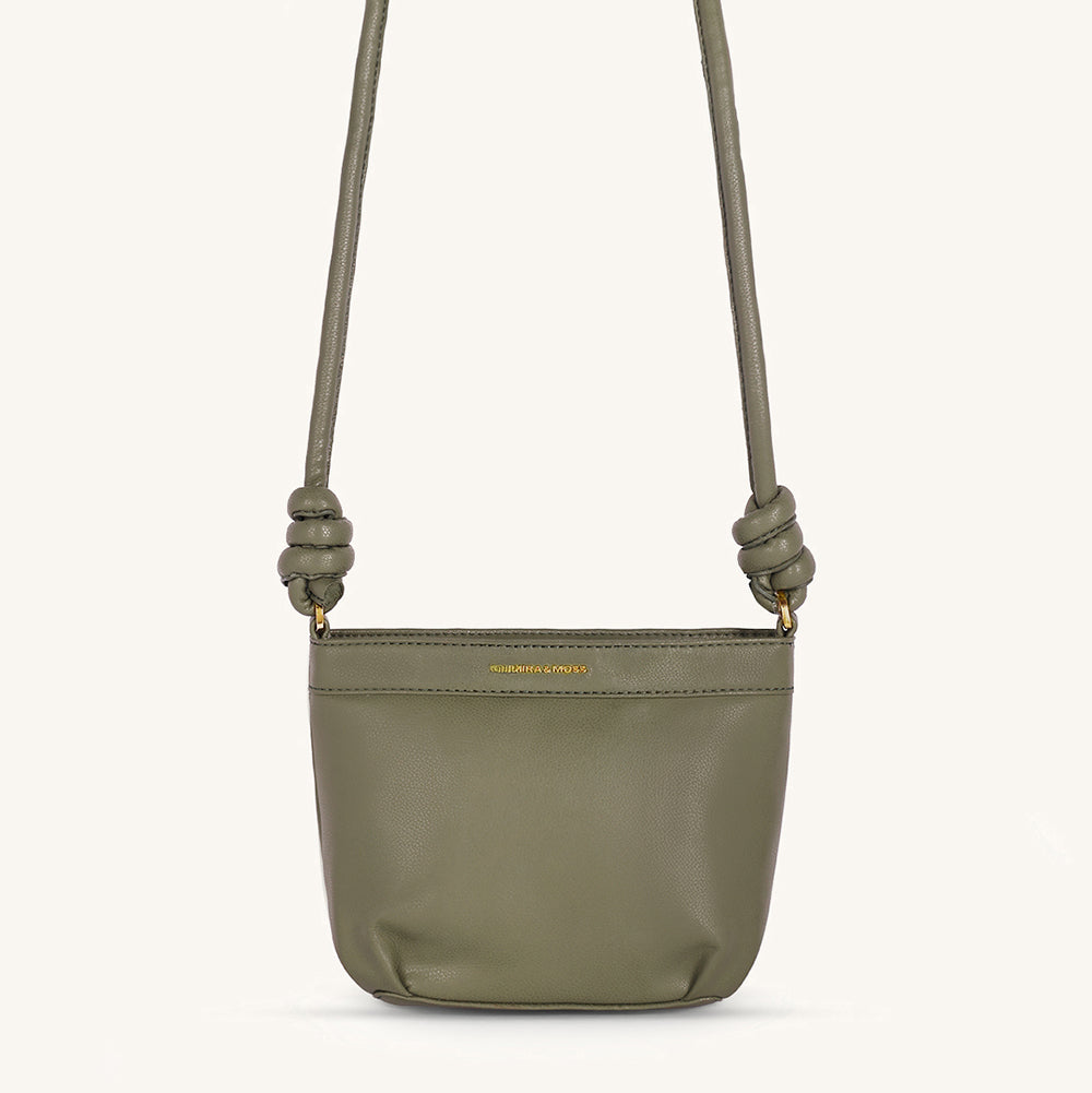 Mira & Moss Emma Crossbody Bag - Burnt Olive - Myra USA