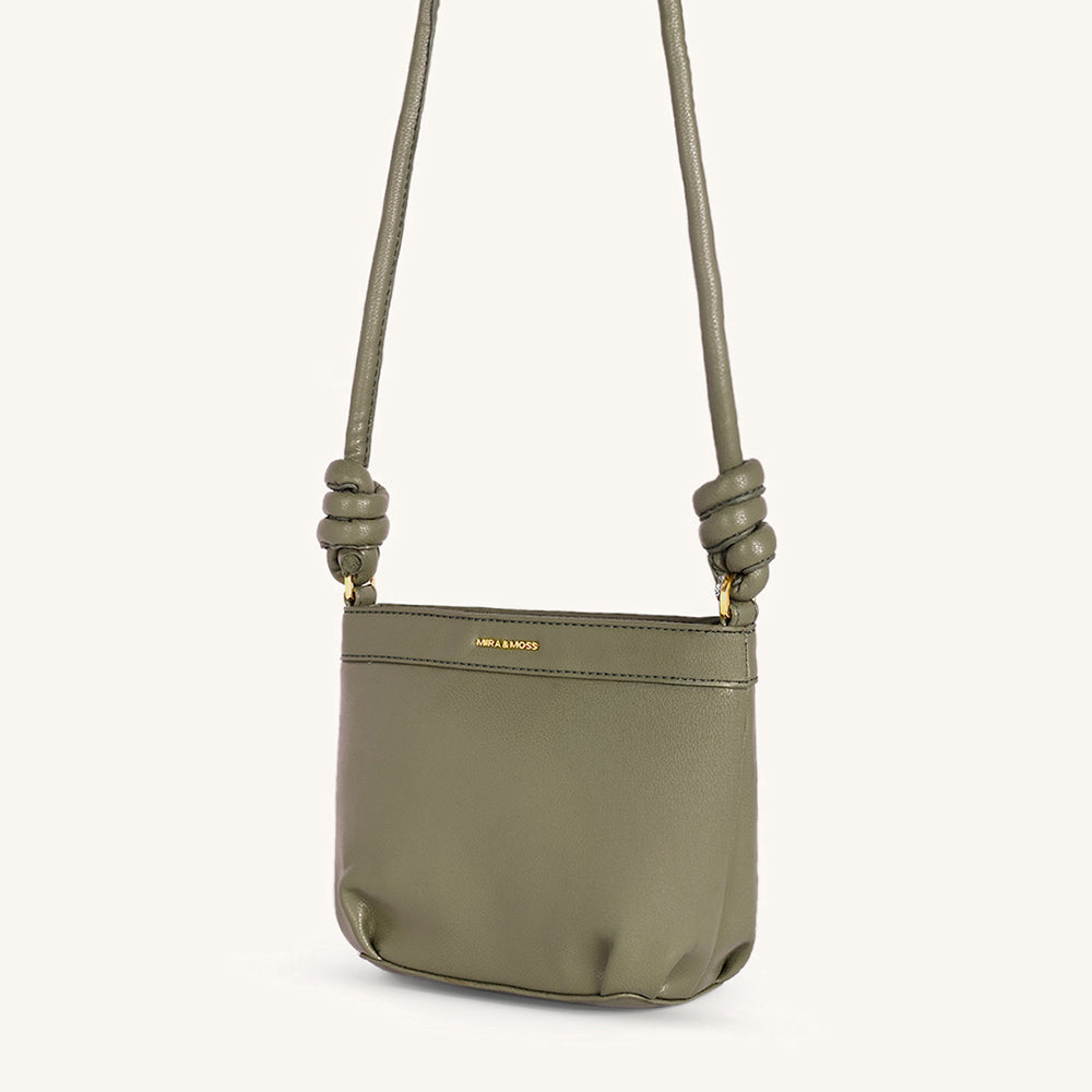 Mira & Moss Emma Crossbody Bag - Burnt Olive - Myra USA