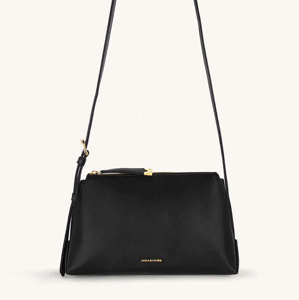 Mira & Moss Audrey Crossbody Bag - Black - Myra USA