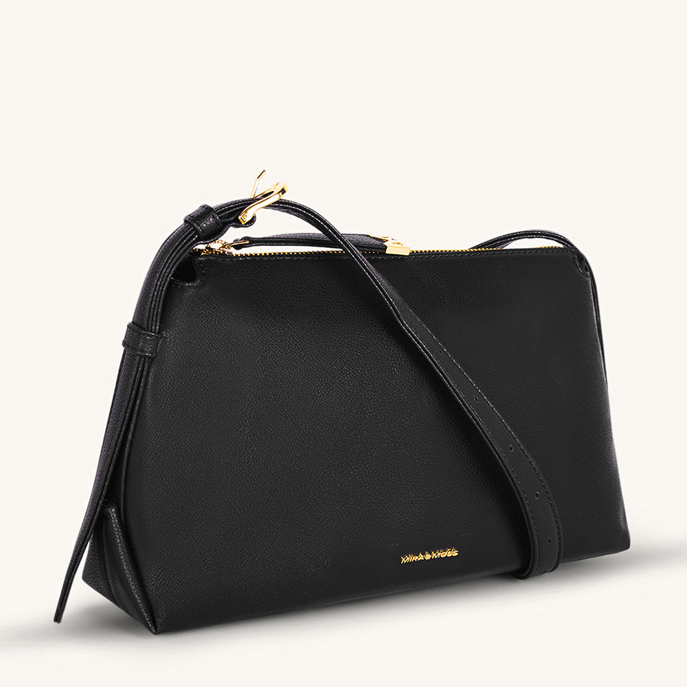 Mira & Moss Audrey Crossbody Bag - Black - Myra USA