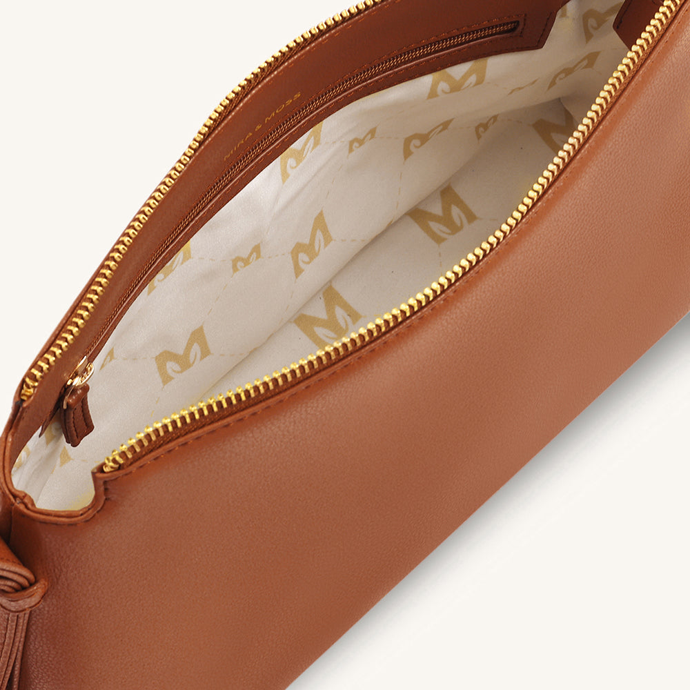 Mira & Moss Audrey Crossbody Bag - Tan - Myra USA