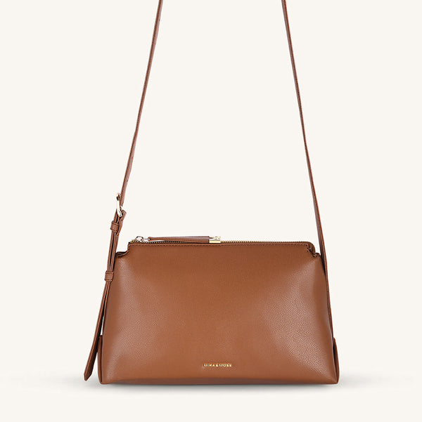 Mira & Moss Audrey Crossbody Bag - Tan - Myra USA