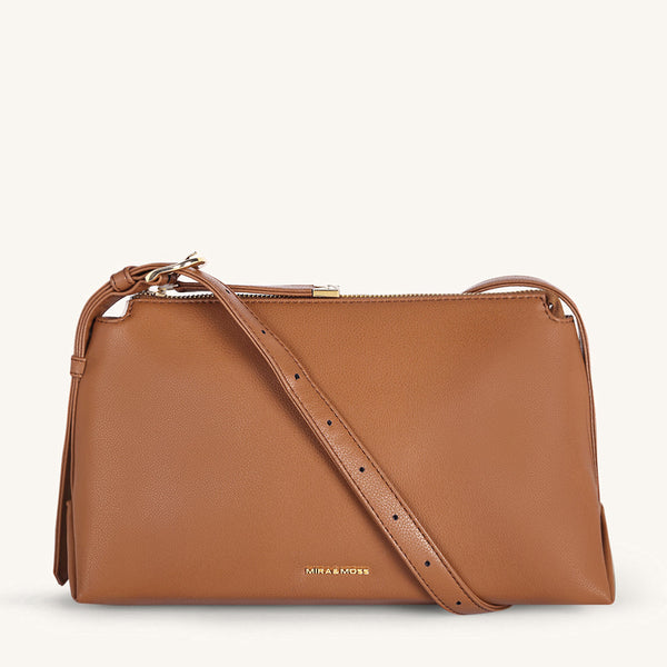 Mira & Moss Audrey Crossbody Bag - Tan - Myra USA
