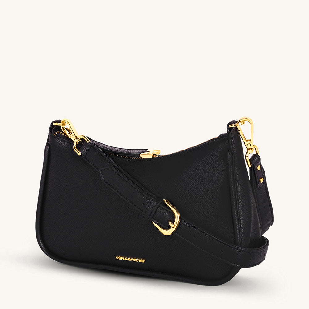 Mira & Moss Madisson Crossbody Bag - Black - Myra USA
