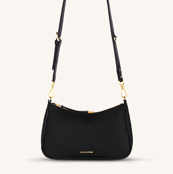 Mira & Moss Madisson Crossbody Bag - Black - Myra USA
