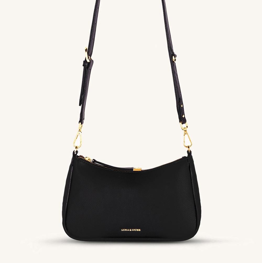 Mira & Moss Madisson Crossbody Bag - Black - Myra USA