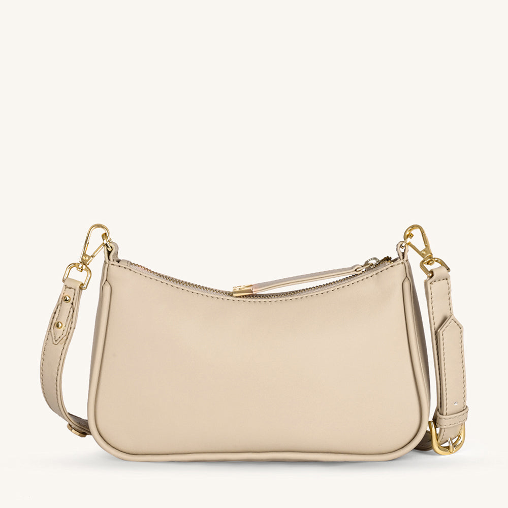 Mira & Moss Madisson Crossbody Bag - Light Taupe - Myra USA