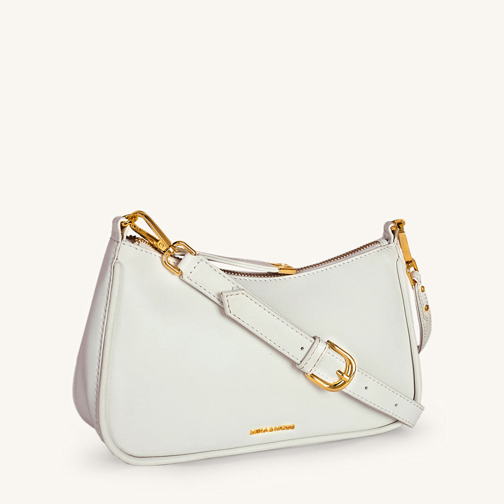 Mira & Moss Madisson Crossbody Bag - Ivory - Myra USA